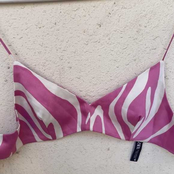 Brand new zara limited edition satin bralette for summer - Picture 2 of 5